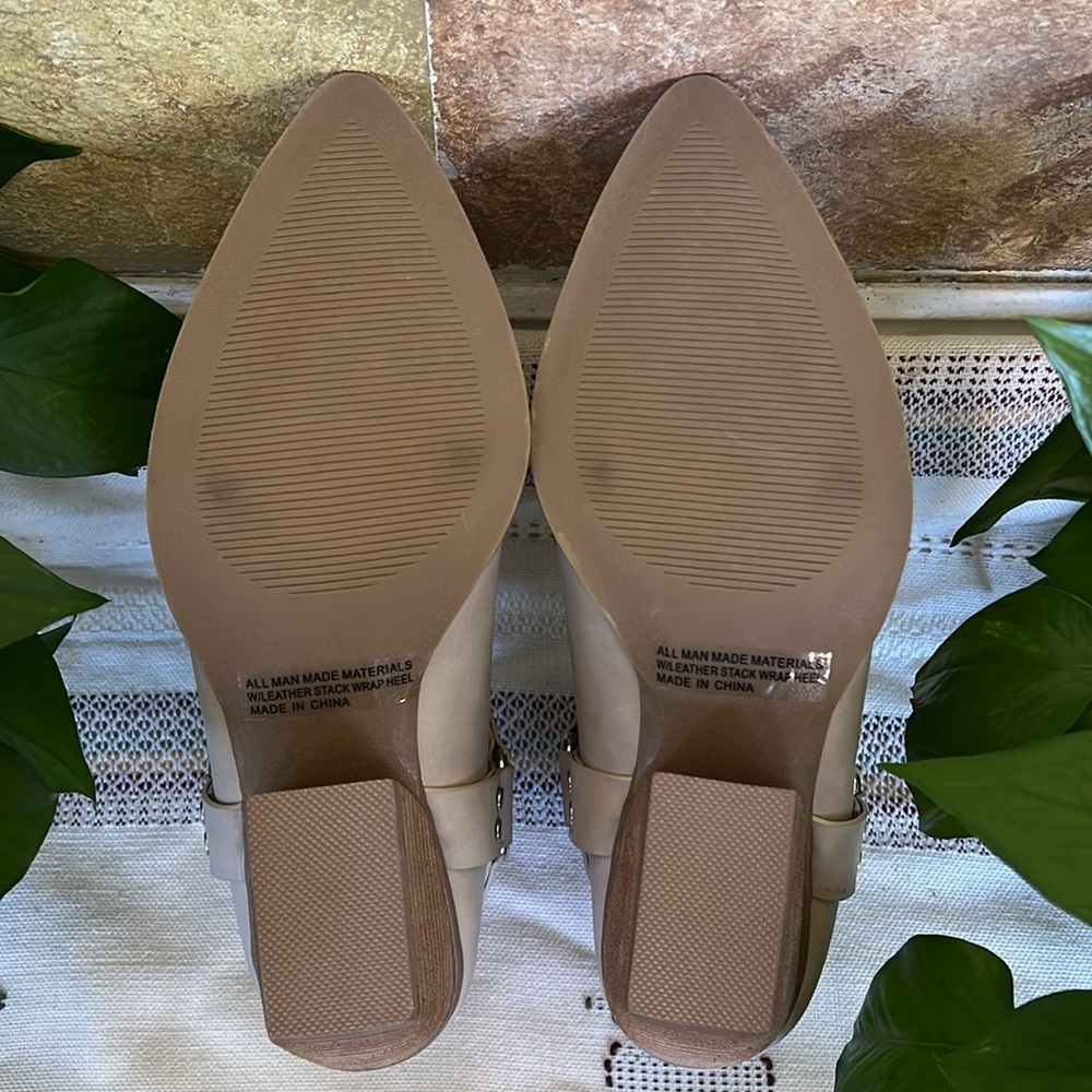 DV Dolce Vita Women’s Kramer Buckle Harness Cut-Out Taupe Ankle Heel Boots, 8.5 - Picture 10 of 17